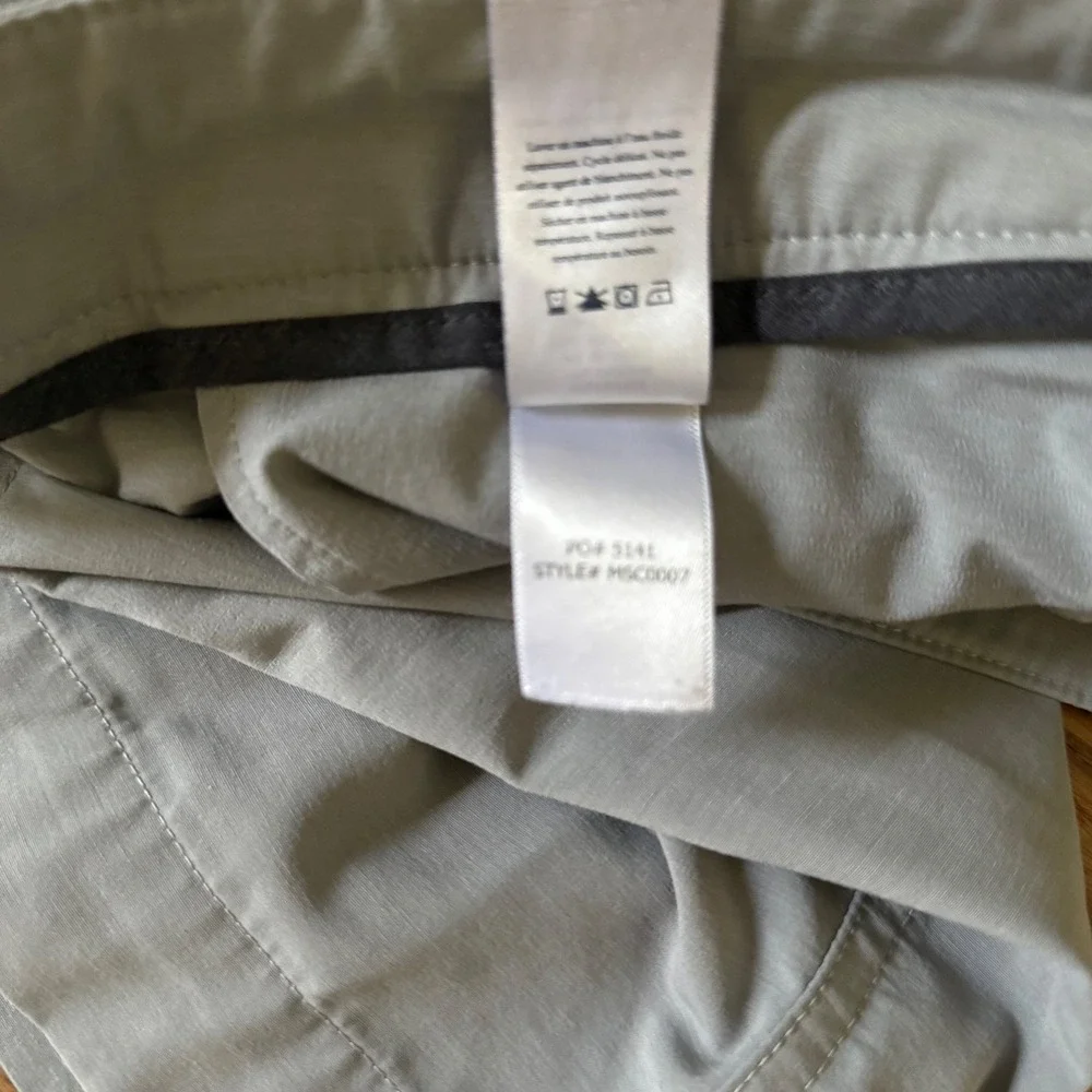 Faherty All Day Shorts‎ Mens 28 Gray Hybrid Board Shorts MSC0007 Beach Coastal